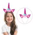 Shiny Cutest Unicorn Hair Band Birthday Headband Perfect Unicorn Theme Birthday Party Supplies, 1Pcs. 