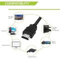 HDMI to HDMI Cable Hdmi Cable High Speed 1m Cable 4K For Lcd Hdtv Xbox Ps3. 
