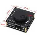 XY-AP50L Mini Bluetooth 5.0 50w + 50w Wireless Audio Power Digital Amplifier Board Stereo Amplifier 3.5MMAUX USB APP. 