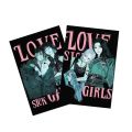 XTE 54Pcsset Kpop Blackpink The Album LOVESICK GIRLS Paper Lomo Photo Card Jisoo Lisa Rose Photocard Poster. 