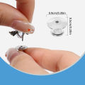 High Quality Metal Pin Clasps, Pin Back Keepers, Badge Locking Pin Back. 