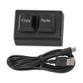 Programmable Keypad 2 Keys Copy Paste Red Switch USB C Connection Mini Mechanical Keypad for Gaming Office Media. 