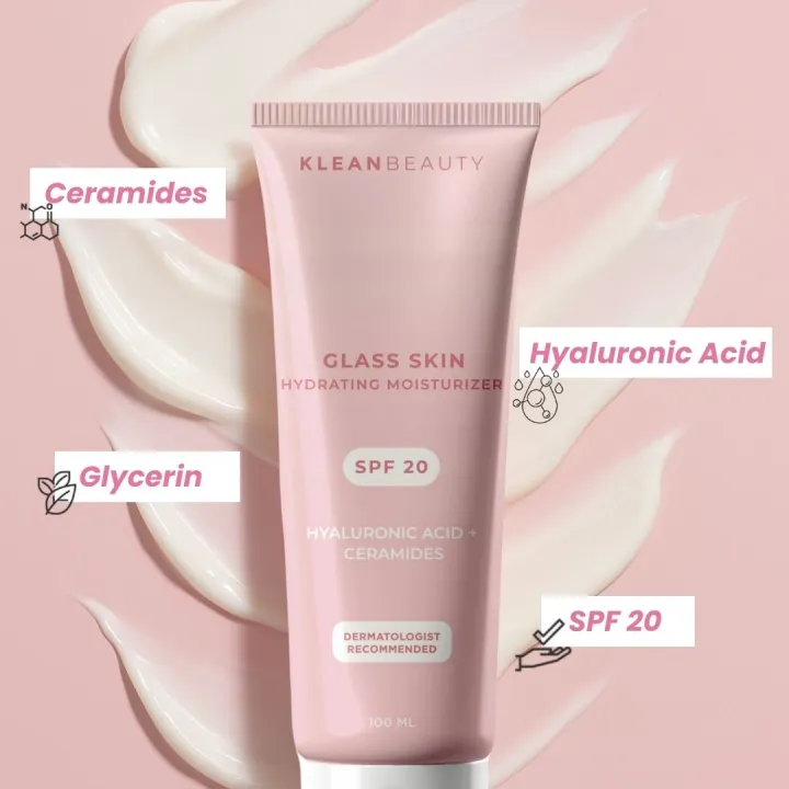 Klean%20Beauty%20-%20Hydrating%20Moisturizer%20%5Btube%5D%20100ml/%2050ml%20%20Moisturizer%20%7C%20Korean%20glass%20skin%20%7C%20%20Barrier%20repair%20%7C%20SPF%2020%20%7C%20Glass%20skin%20%7C%20Glow%20%20%7C%20dry%20skin%20Best%20moisturizer%20%7C%20Nourishing%20%7C%20Anti-aging%20%7C%20Sensitive%20skin%20%7C%20Light-weight%20-%20Image%204