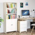 Storage Cabinet with 2 Doors, Cupboard for Books Mini Oven Kitchen Cabinet, 2 Doors. 
