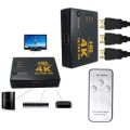 Hdmi Switch 5 Port 2k/4k / HDMI Switch 5 to 1 / HDMI 5 Port Swither 5 In 1 Out With Remote. 