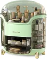 Portable Light Luxury Multi-Function Makeup Box  Dustproof Cosmetic Organizer with Lid  Skincare, Jewelry & Accessories Storage Case for Home & Travel. 