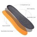 Popcorn Memory Foam Elastic Sports Insoles for Shoes Deodorant Breathable Running Cushion for Men Women Orthotic Shoes Sole Pad. 