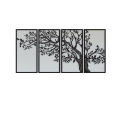 Reboch Decor Brand Set of 4 Tree Wooden Wall Art I Wooden Wall Art I Room Decorating Wall Art I Wall Art I Wall Art Designs I New Wall Art For Room. 