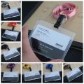 Work Identity ID Card Holder Employee's Staff with Lanyard Employee Card Name Card Cover Bank Card Adjustable Business Card Holder Students Bus Card. 