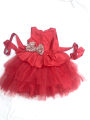 Fancy silk frock for baby girls in multicolor- 1 yr to 7 yr - Original design of Nisa Fashion. 