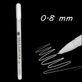 Pack of 3 Pack of 3pcs Gelly Roll White Gel Pen 0.8mm. 