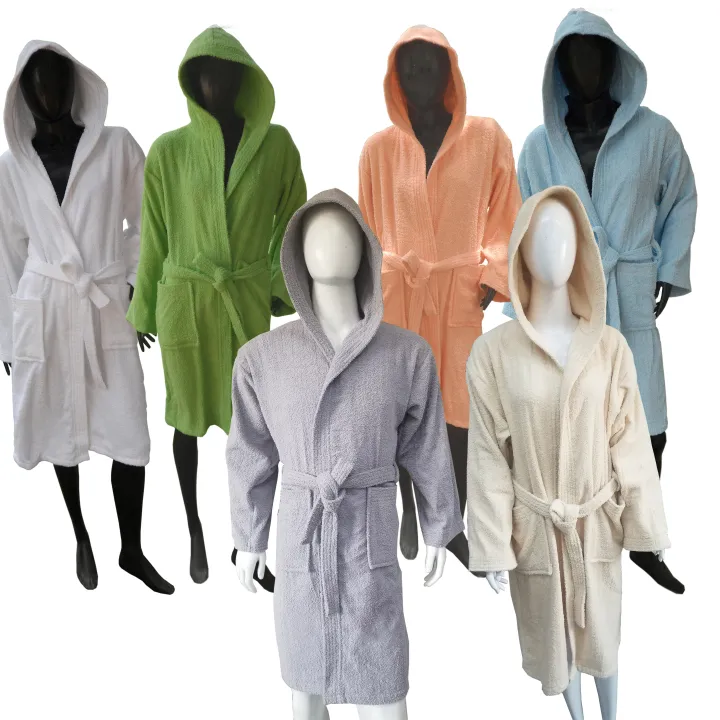 Popcorn%20Design%20Bathrobe%20Unisex%20Soft%20Cotton%20Kimono%20Style%20Robe%20with%20Tie%20Waist%20for%20Adults%20-%20Image%203
