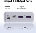 100% Original ROMOSS LT30 PF QC 22.5W 30000mAh Power Bank with 20W Type C PD Fast Charge, Portable USB C Battery Pack Charger with LED Display & 3 Outputs & 3 Inputs Compatible with iPhone, Samsung, ipad and More. 