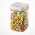 Felli Flip-Tite Acrylic Airtight Food Storage Container With Flip Lid 3 Different Size| Leak Proof, BPA Free Plastic Container For Kitchen | Easy To Open Ring Handle | Stackable Multipurpose Jar Canister. 