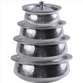 Handi Stainless Steel with Lid for serving purpose. 