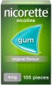 Nicorette Gum 2 Mg & 4 Mg 105 pcs. 