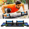Imported Quality 9 in 1 Push Up Rack Training Board ABS abdominal Muscle Trainer Sports Home Fitness Equipment for body Building Workout Exercise. 