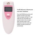 Portable Bad Breath Detector Oral Hygiene Condition Tester Mouth Internal Odor Monitor Tools Creative Supplies - white. 