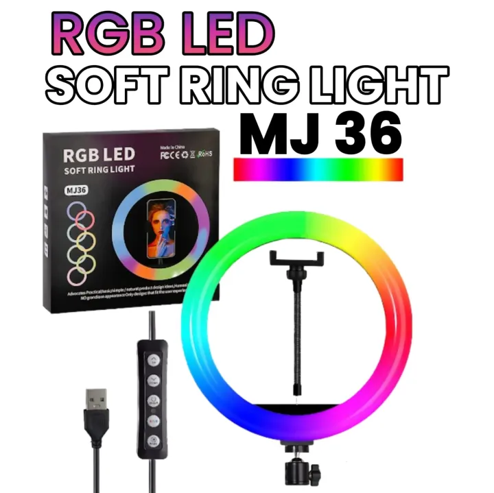 MJ-36%20RGB%20LED%20Soft%20Ring%20Ligh%20RGB%20LED%20Soft%20Ring%20light%20%7C%20MJ36%20RGB%20Soft%20Ring%20LIght%20(36%20cm%2014.1%20inc)%20Circle%20Photography%20Lighting%2016%20Colour%20Led%20RGB%20Ring%20Light,%20Phone%20Clip%20Phone%20Video%20Beauty%20Fill%20Light%20-%20Best%20Ring%20Light%20With%20Beautiful%20Result%20%7C%20Not%20Include%20Stand%20-%20Image%202