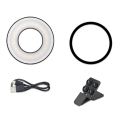 Mini Magnetic Pocket LED Light for MagSafe/iPhone 12 13 14 Series Cube-Fill Light with Clip for Makeup Vlog Live 36W Durable. 