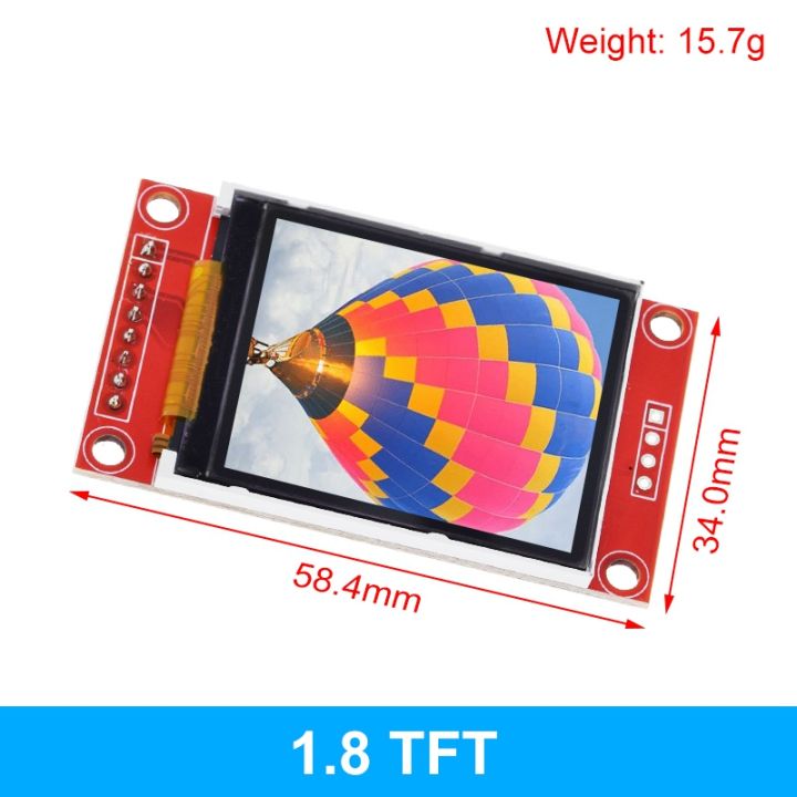 TZT%201.8%20inch%20TFT%20LCD%20Module%20LCD%20Screen%20Module%20SPI%20serial%2051%20drivers%204%20IO%20driver%20TFT%20Resolution%20128*160%20For%20Arduino%20-%20Image%207