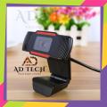 ADTECH - HD WEBCAM With Mic - USB 2.0 Camera For Computer PC Laptop Desktop Specially For Online Classess Or Business Meetings (Daraz Like New). 