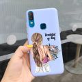 【BestGO】For Vivo Y11  Case 1906 Young Style Painted Phone Cover For Vivo Y11 () Soft TPU Casing 6.35''. 