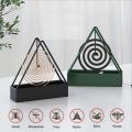 Pack Of 2 Insecticide Refill Coil stand, Metal stand Rack Hook for Room Décor Wall Mounted and Coil Stand, Nordic iron insect mosquito coil holder retro innovative home incense mosquito repellent ,Nordic Spiral Mosquito Coil Holder Iron Art Coil Frame. 