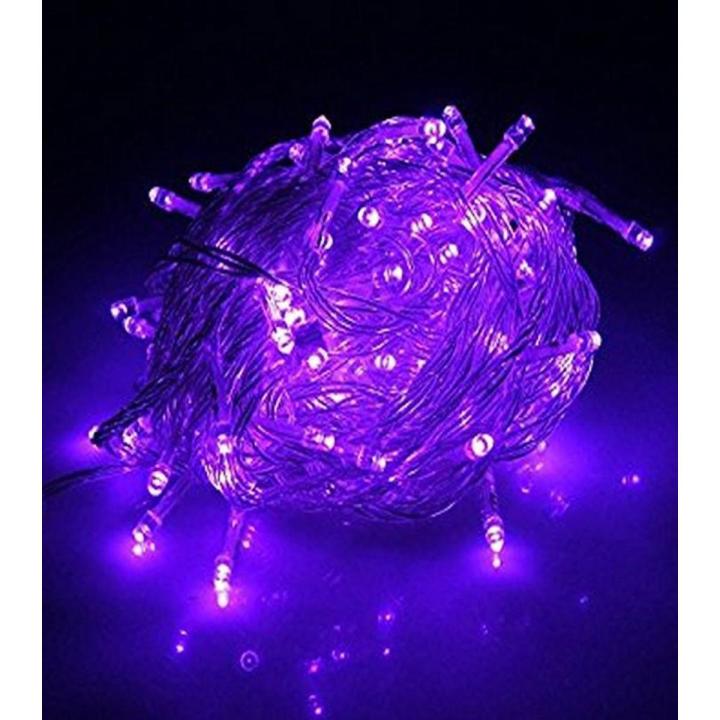 Purple Fairy Lights(String Lights)(25 Feet) (60 Bulbs)