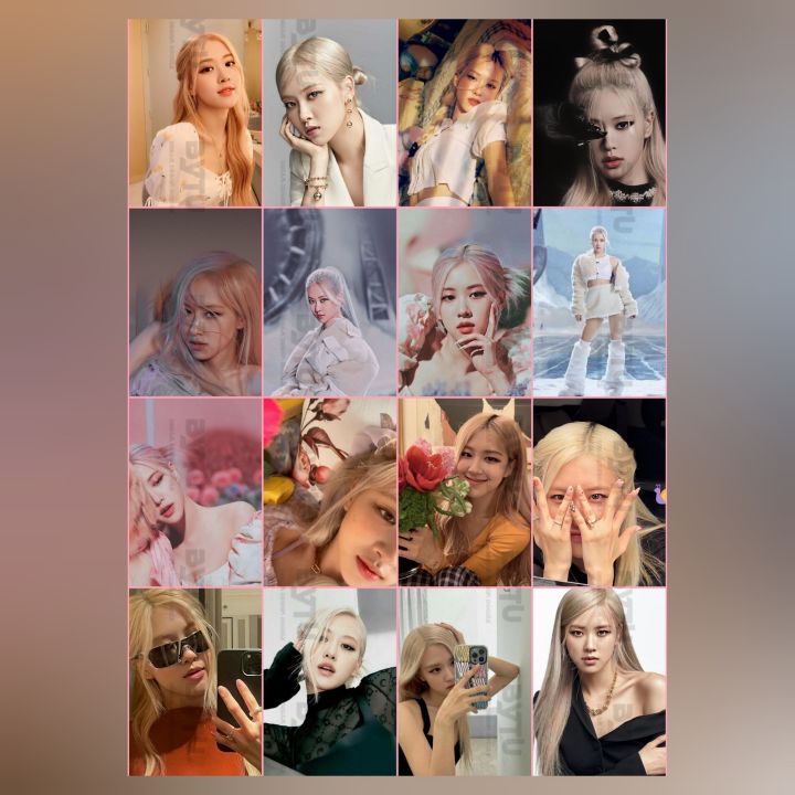 Rosé - BlackPink Decorative Stickers (UNCUT) for Journal Scrapbook Phone Cover