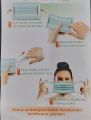 Evony Masks with soft elastic ears Pack of 50pc. 