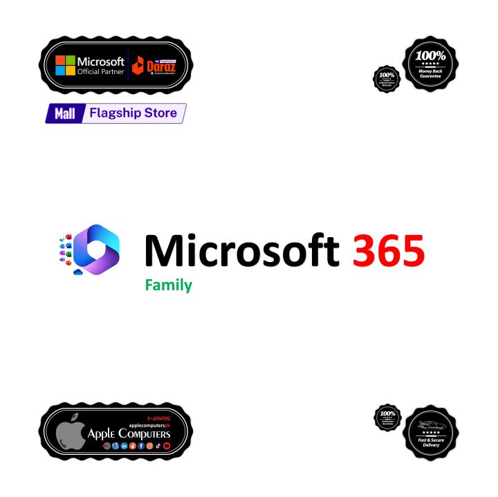Microsoft 365 Family KEY with CoPilot in Apps - Direct Delivered from Microsoft Distributor.