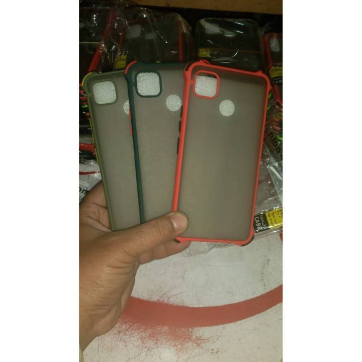 Techno Pop 4 Back Cover Smoky Matte Bumper Armor Case