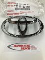 Cars logo - Toyota Corolla GLI Chrome Logo with Monogram 2009-14 Front Logo and Back Logo with Monogram Complete Set - Complete Sets - Single pieces also available - Set of 6 Emblems for Toyota Corolla (Chrome Colour) - Complete Emblem Upgrade - Grande. 