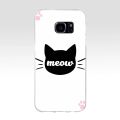 27AA Cute cats and animals gift Soft Silicone Tpu Cover phone Case for Samsung Galaxy S6 S7 edge Case. 