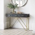 Console Table Hallway Entryway Table with 3 Drawers Sofa End Table Modern Table. 