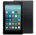 Amazon Fire 7 | 7’ Inch Tablet | 1GB RAM | 8GB ROM | 7th Generation | Front and Back Camera | 2980mAh Battery | 10/9.5 Condition | With Box, Charger, Cable & Free Surprise Gift. 