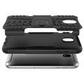 For Galaxy J7Pro J730 J7 2017 Case, 3 in 1 Tyre Grain Cobwebs Shock-proof Throw-proof Housing With Foldable Stand Holder TPU + PC Back Cover Case for Samsung Galaxy J7 Pro / J7 2017 / J730F. 