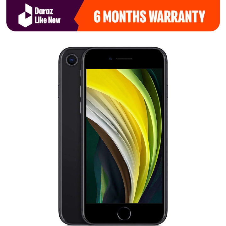 Apple iPhone SE 2nd Gen (2020) -  64 GB - PTA Approved (FREE COVER AND CHARGER) - Daraz like new phones