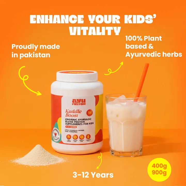 KuddleBoost Pakistan’s #1 Organic & Ayurvedic Protein for Growing Kids ...