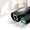 USB Over RJ45 USB RJ45 Extender Over Cat5/Cat5e /Cat6 Cable Extension Up To 150ft Length. 