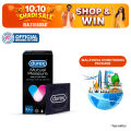 Durex Condoms Mutual Pleasure 10 Pieces. 