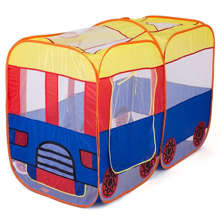 Pop Up House Tent for 2-3 Kids - Multicolor