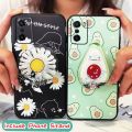 Back Cover TPU Phone Case For OPPO A55S 5G Japan Rotatable stand Kickstand Durable quicksand phone lens protection cute. 