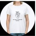PRINTED COUPLE T-SHIRT "Your heart is covered with my kisses" NEW SUMMER PRINTED COUPLE T-SHIRT MEN AND WOMEN. 
