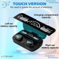 M10 TWS Airpods with Super Sound & High Quality Touch Sensors True Stereo Headphones with Built in Mic 10m Transmission Bluetooth Wireless Earbuds , Charging Case Sport Headset for all Bluetooth Smart devices. 