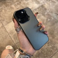 For Tecno Camon 30 4G CL6 / 30 5G CL7 Case Silver Matte Solid Color Shockproof Case. 