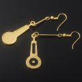 Anime JoJo Bizarre Adventure Earrings JOJO Bruno Bucciarati Zipper Cosplay Earrings For Women Men Cherry Stud Ear Jewelry Gift. 