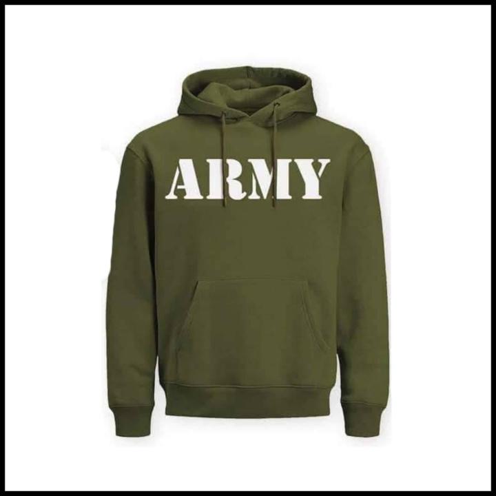 Army hoodie army print hoodie for men Daraz.pk