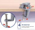 DIY Table Vice Miniature Vise Small Hobby Clamp On Bench Vice Tool Drill Clamp Aluminum Alloy Small Mini Table Clamp Vice Hobby Work 30MM | SkyScraper| SkyScraper Store. 